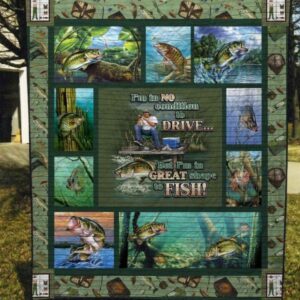 Gone Fishing Quilt Blanket Yct8  Quilt
